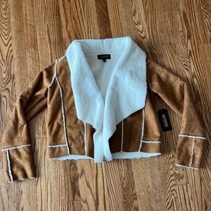Faux Suede Jacket